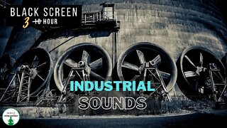Industrial Fan Sound | Black Screen | Sounds for sleeping