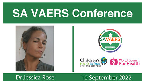 Dr. Jessica Rose with SAVAERS - Conference 10th September 2022