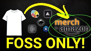 Create & Publish a T-Shirt Design using Only Free & Open Source