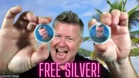 The Economic Ninja Silver Giveaway! ( Free Silver 1oz Each For 40 People )