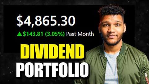 My $4,865.30 Dividend Portfolio || What Did I JUST Buy?