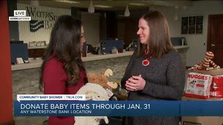 Donate baby items to help mothers in need