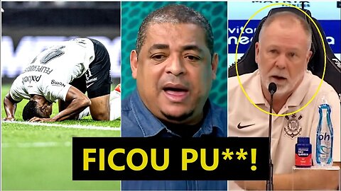 "POR%@! PELO AMOR DE DEUS! ISSO que o Mano Menezes FALOU..." COLETIVA IRRITA Vampeta no Corinthians!