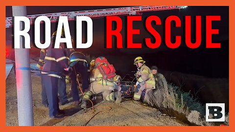 Roadside Rescue! California Firefighters Pull Man to Safety After Car Plunges 150 Feet