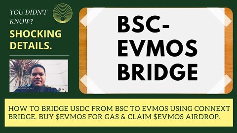 How To Bridge USDC From BSC To Evmos Using Connext Bridge. Buy $EVMOS For Gas & Claim $EVMOS Airdrop