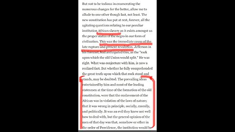 TOP 50 REASONS BLACKS SHOULD VOTE REPUBLICAN (#29) CIVIL WAR WAS FOUGHT OVER SLAVERY