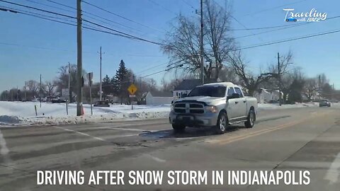 Driving After Snowstorm | Indianapolis