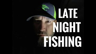 Night Fishing LIVE!! (Testing prototype reel!!)
