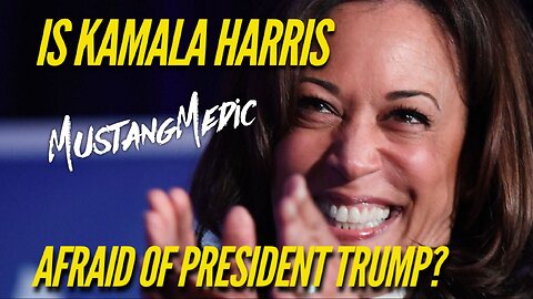 #kamala #harris is afraid of President Trump on the #theview does anyone really believe that