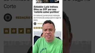 Lula indicou o Flávio Dino por notável saber político #shortsvideo