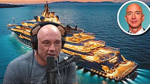 Joe Rogan reacts to Jeff Bezos $500 Million Super Yacht