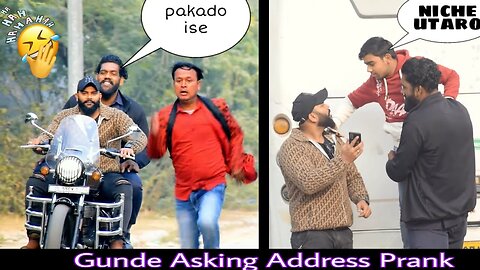 GANGSTERS Asking Address From Strangers Prank (PART 2) | Pranks In INDIA | ANS Entertainment