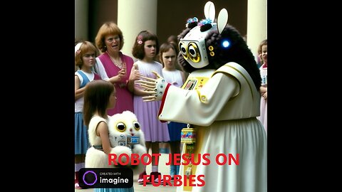 What does robot Jesus think about furbies?