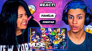 Linhagem de Sangue ! | Família Joestar (JoJo's Bizarre Adventure) Orion Mc | [React Rap Nerd] 🔥