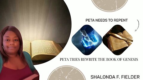 Peta tries to rewrite the book of Genesis