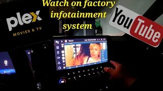Watch YouTube/Plex in your vehicles factory infotainment system 2023 Chevy Colorado Zr2