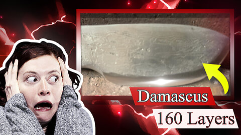 From The Evil Lair: 160 Layer #damascus Scalpel