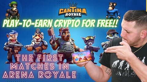 Exploring #CantinaRoyale 2.0 #PlayToEarn Experience with NFTs and #Crypto in this #PhoneGame Upgrade