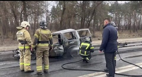 Video showing the consequences of the Ukrainian shelling of the city of Belgorod