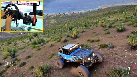 RISING BROCKY ULTRA4 BRONCO RTR VOLCANO - FORZA HORIZON 5 OFFROAD - Steering Wheel + Shifter G29