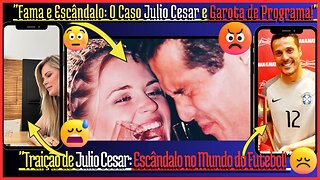 Traição, Segredos,Separação Explosiva de #JulioCesar Escândalo no Mundo do Futebol! Affair Secreto .