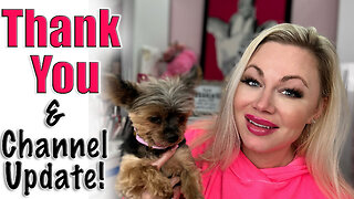 Thank YOU & Channel Update | Code Jessica10 saves you Money at All Approved Vendors