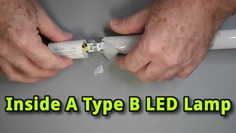 Exploring the Inside of a Type B T8 LED Lamp