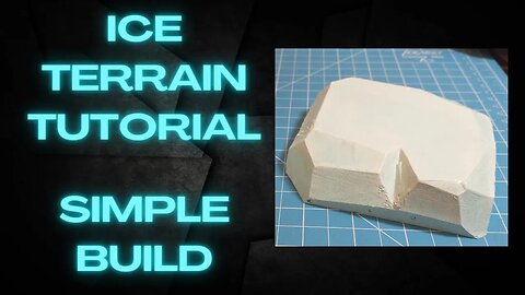 Ice Terrain Scatter - Terrain Tutorial - SIMPLE BUILD