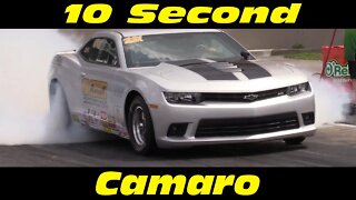 10 Second Stock Eliminator Camaro at SPEEDWeek