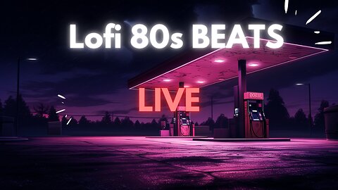Time Travel Vibes: Lofi 80s Beats Live Stream