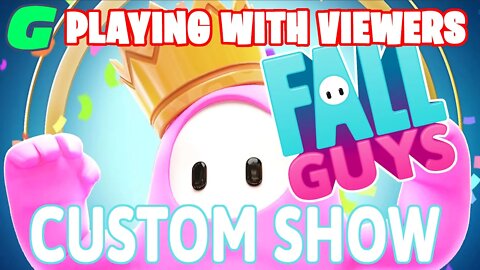 Fall Guys Slime Climb ONLY - LIVE - Custom Shows - Playing With Viewers - Free To Play #fallguys