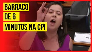 Deputada da barraco de 6 minutos para impedir fala de deputado na CPI do MST