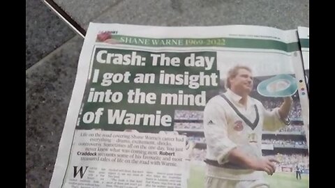 Is MSM's claim that crash diet put Shane Warne on road to heart attack fake news or comms?