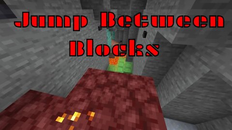 Minecraft Jump Between Blocks!
