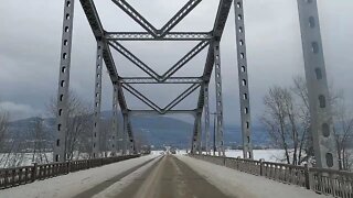 Bridge Before Creston BC