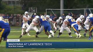 Lawrence Tech, Madonna meet for first time in season opener