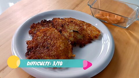 Potato rosti: 4 ingredients are the key to happiness!!!