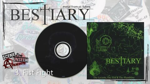 Bestiary 💿 The Locust The Fire The Plumbline. Full Selah Records 2002 CD EP album. St. Johns Metal