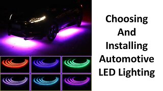 Installing LED Lighting Inside or Outside You Car SUPAREE