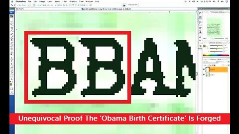 Unequivocal Proof The 'Obama Birth Certificate' Is Forged