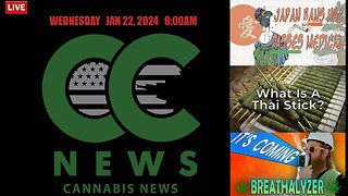 Cannabis News Update – Japan Legalizing Cannabis, What are Thai Sticks, and Hound Labs Breathalyzer!