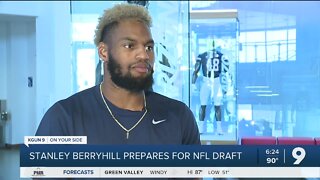 Stanley Berryhill prepares for the NFL draft
