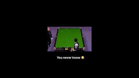 Ronnie O’Sullivan Fluke Shot 🚀