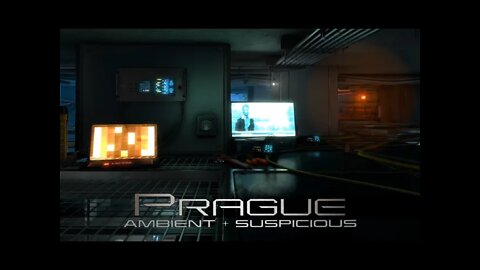 Deus Ex: Mankind Divided - Palisade Bank: Corporate Vault [Ambient+Suspicious] (1 Hour of Music)