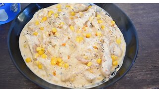 Chicken and sweetcorn sandwich filler