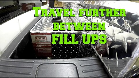 Add Miles Towing With A Gravity-Fed Auxiliary Diesel Fuel Tank~Full Install