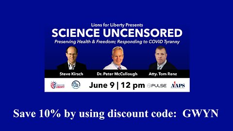 Science Uncensored - Upcoming Event on June 9, 2023
