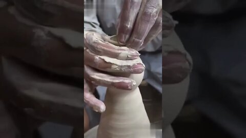 Pottery 🫖 #shorts #5 minute crafts #Pottery for beginners