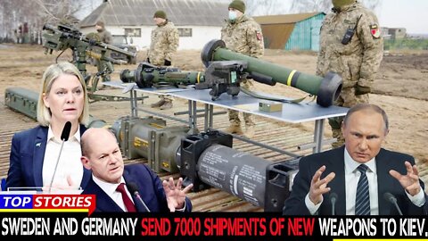 Sweden and Germany Send 7000 Shipments of New Weapons to Kiev. is that Gripen??