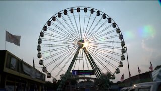 Final touches being put on State Fair grounds hours before fair opens for 2021